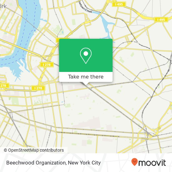 Mapa de Beechwood Organization