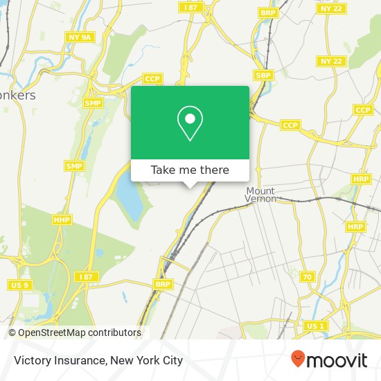 Victory Insurance map