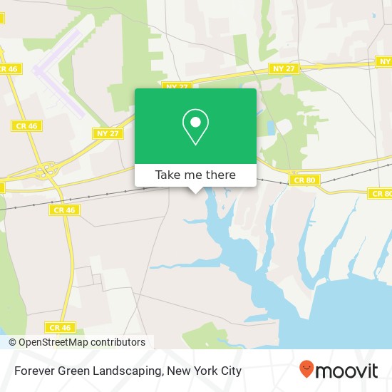 Forever Green Landscaping map