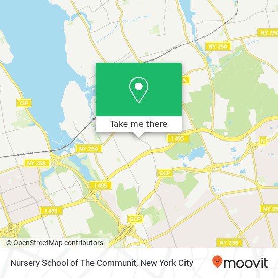 Mapa de Nursery School of The Communit