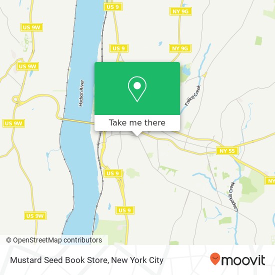 Mustard Seed Book Store map