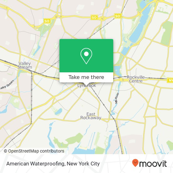 Mapa de American Waterproofing