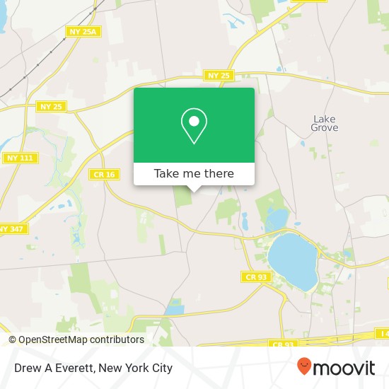 Mapa de Drew A Everett