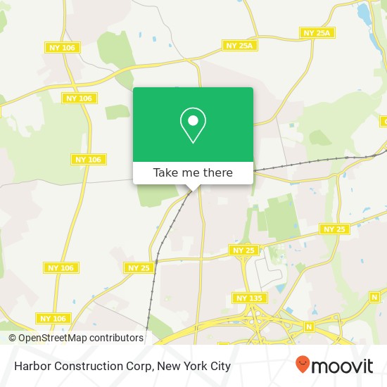 Mapa de Harbor Construction Corp