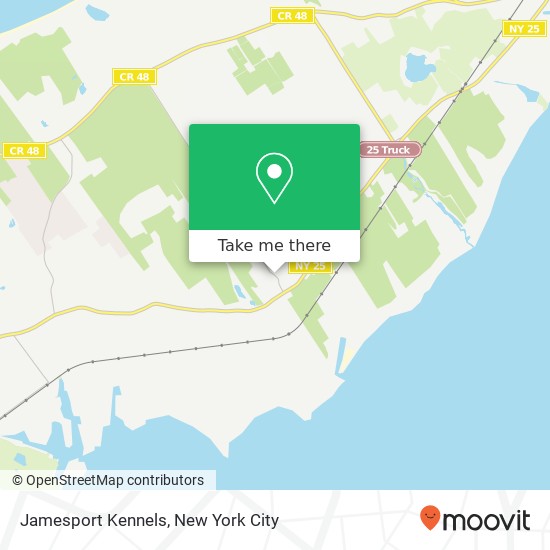 Jamesport Kennels map