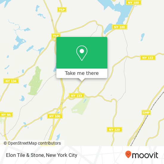 Elon Tile & Stone map