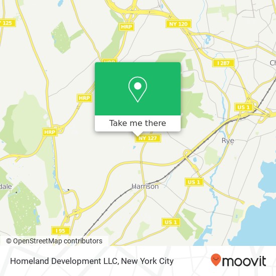 Homeland Development LLC map