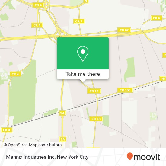 Mannix Industries Inc map