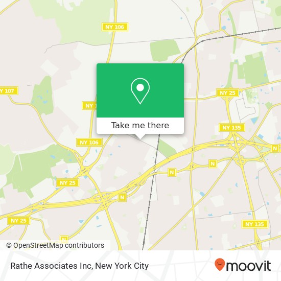 Rathe Associates Inc map