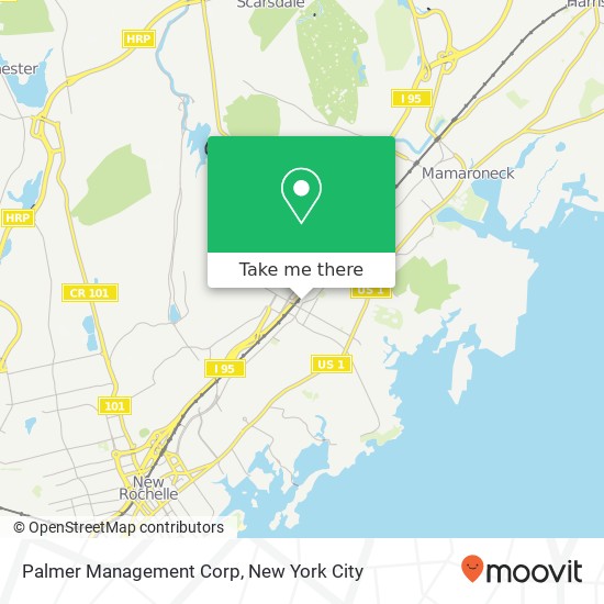Mapa de Palmer Management Corp