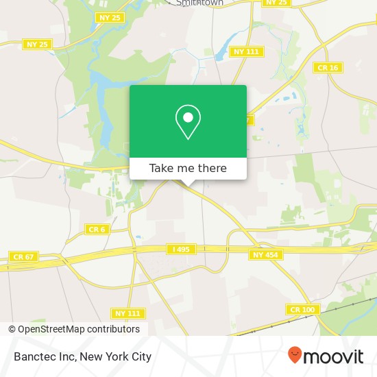 Banctec Inc map