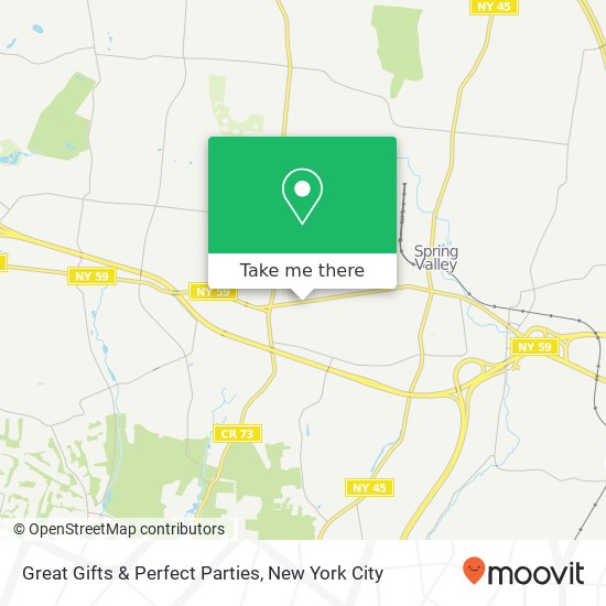 Great Gifts & Perfect Parties map