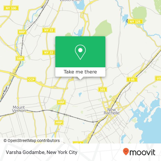 Mapa de Varsha Godambe