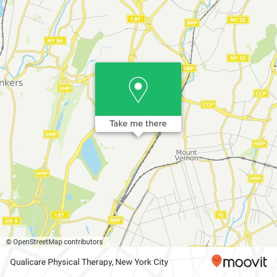 Qualicare Physical Therapy map