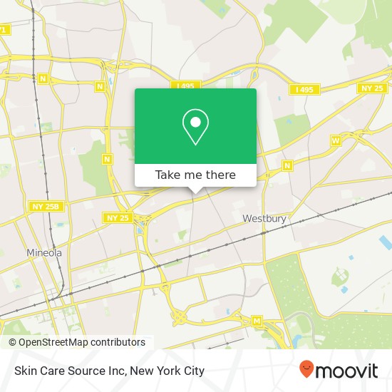 Skin Care Source Inc map