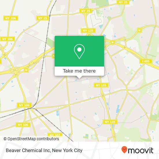 Mapa de Beaver Chemical Inc