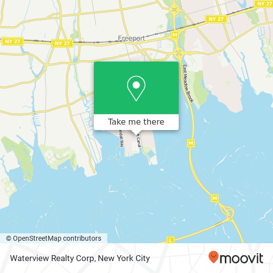 Mapa de Waterview Realty Corp