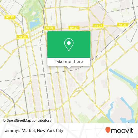 Jimmy's Market map