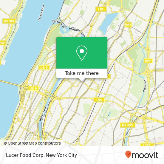 Lucer Food Corp map