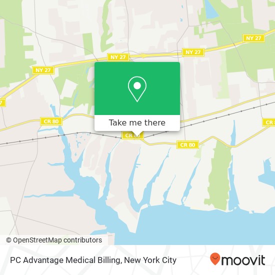 PC Advantage Medical Billing map