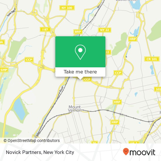 Mapa de Novick Partners