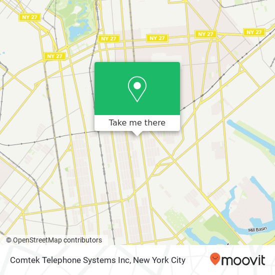 Mapa de Comtek Telephone Systems Inc