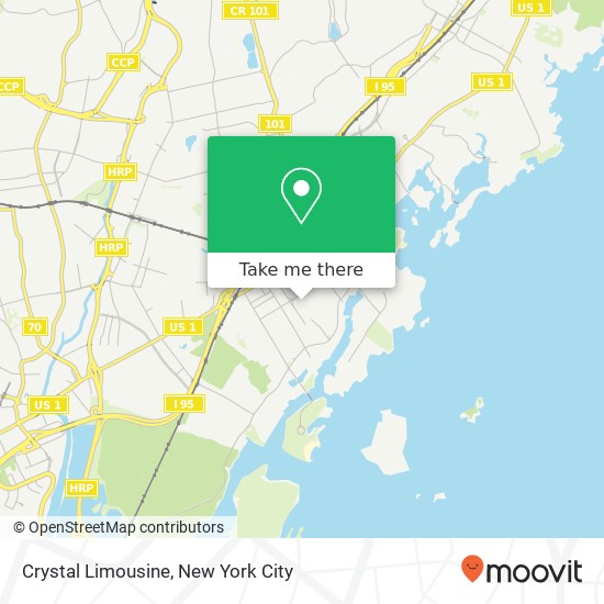 Crystal Limousine map