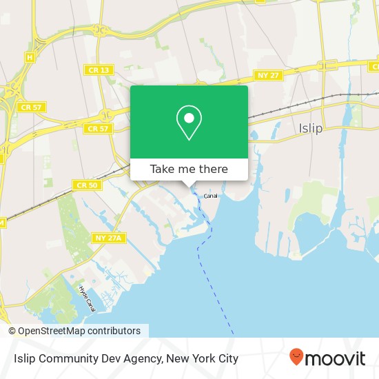 Islip Community Dev Agency map
