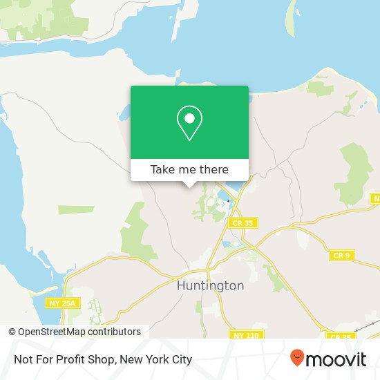 Not For Profit Shop map