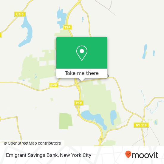 Mapa de Emigrant Savings Bank