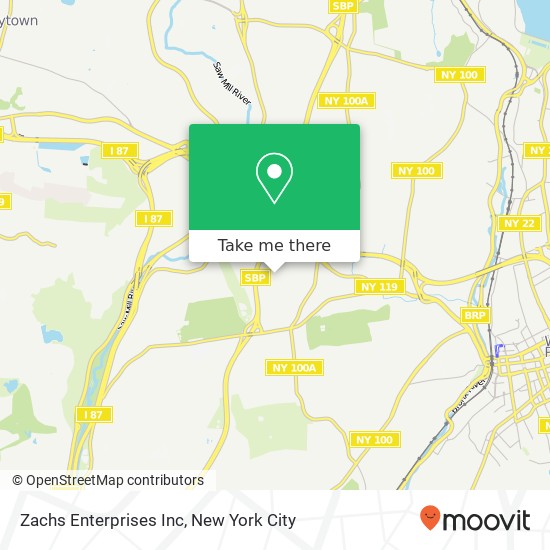 Mapa de Zachs Enterprises Inc