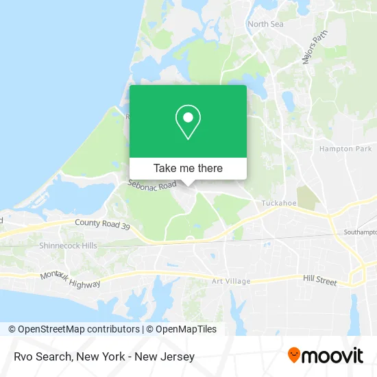 Rvo Search map