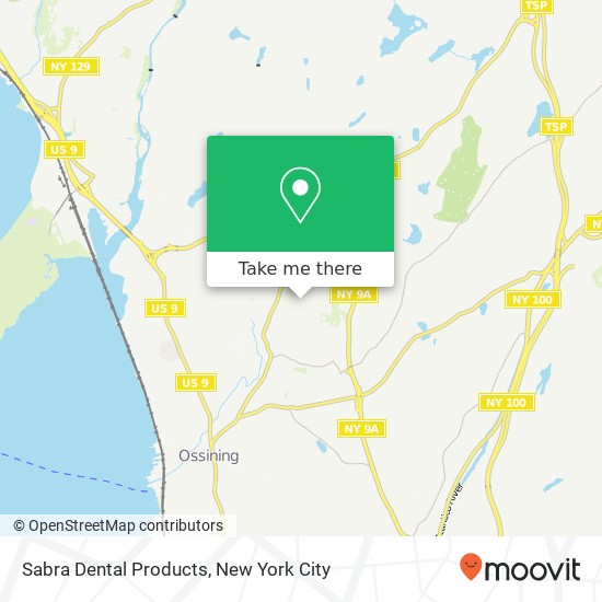 Sabra Dental Products map