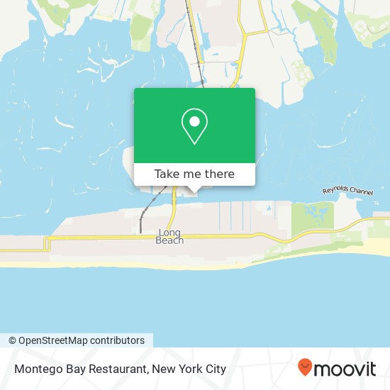 Montego Bay Restaurant map