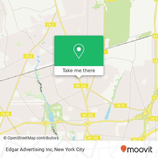 Mapa de Edgar Advertising Inc