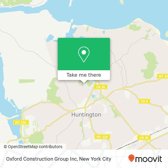 Mapa de Oxford Construction Group Inc