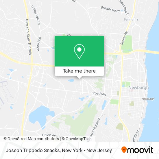 Mapa de Joseph Trippedo Snacks