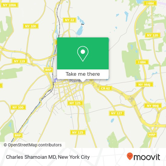 Charles Shamoian MD map