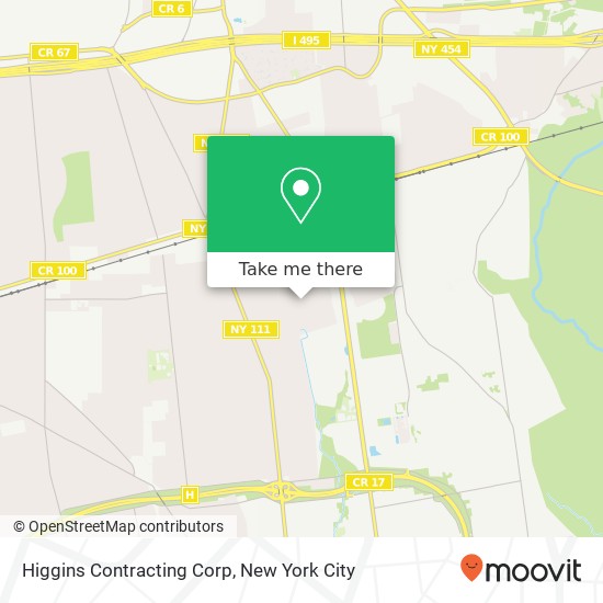 Higgins Contracting Corp map