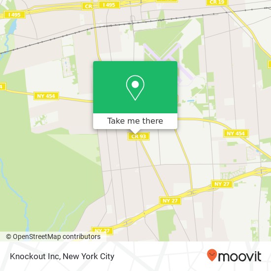 Knockout Inc map