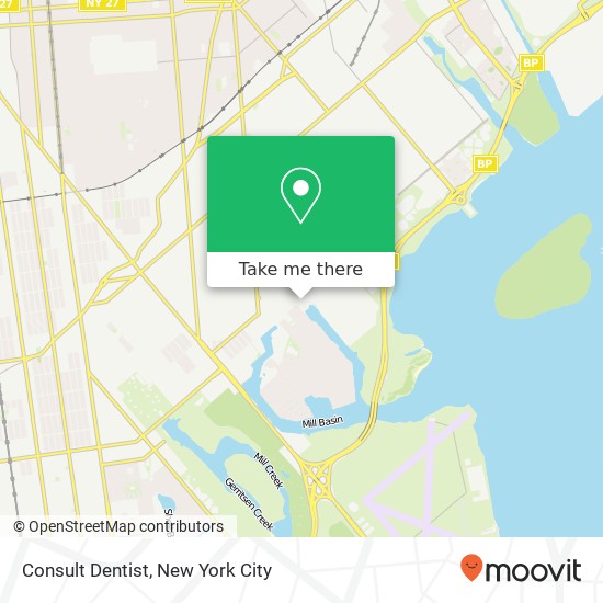 Mapa de Consult Dentist