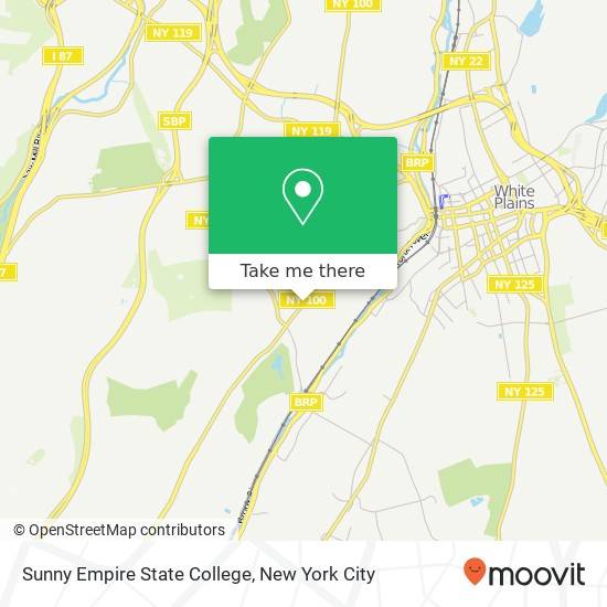 Sunny Empire State College map