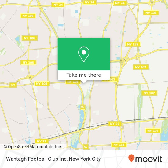 Mapa de Wantagh Football Club Inc