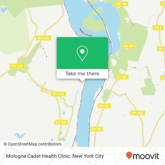 Mologne Cadet Health Clinic map