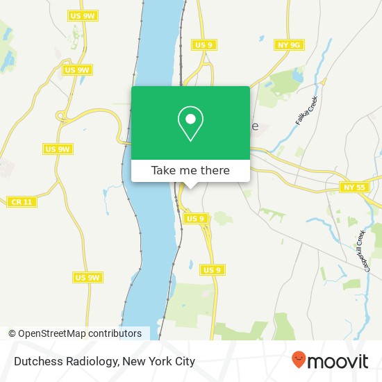 Dutchess Radiology map