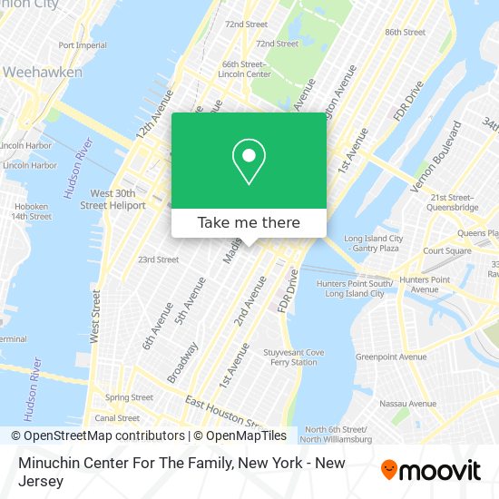 Minuchin Center For The Family map