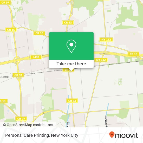 Personal Care Printing map