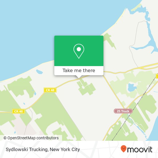 Mapa de Sydlowski Trucking