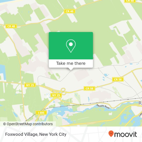 Foxwood Village map