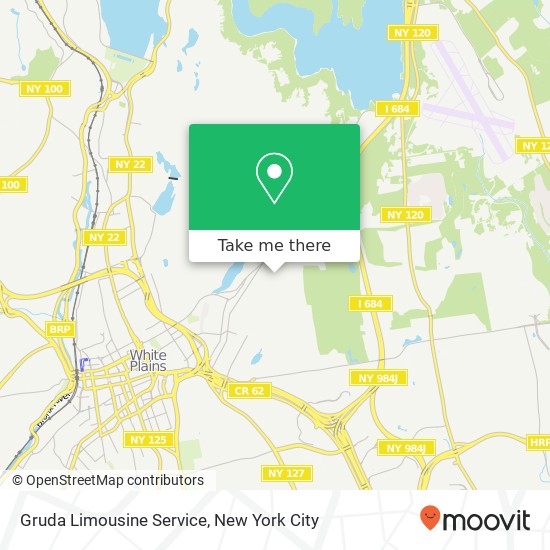 Gruda Limousine Service map